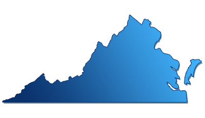 Map of Virginia