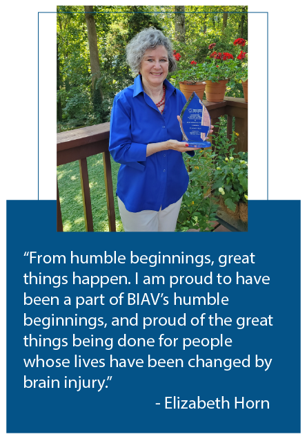 EH award picture-02 Elizabeth Horn holding award