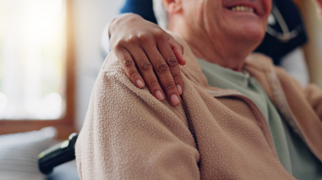 Caring image, helping hand