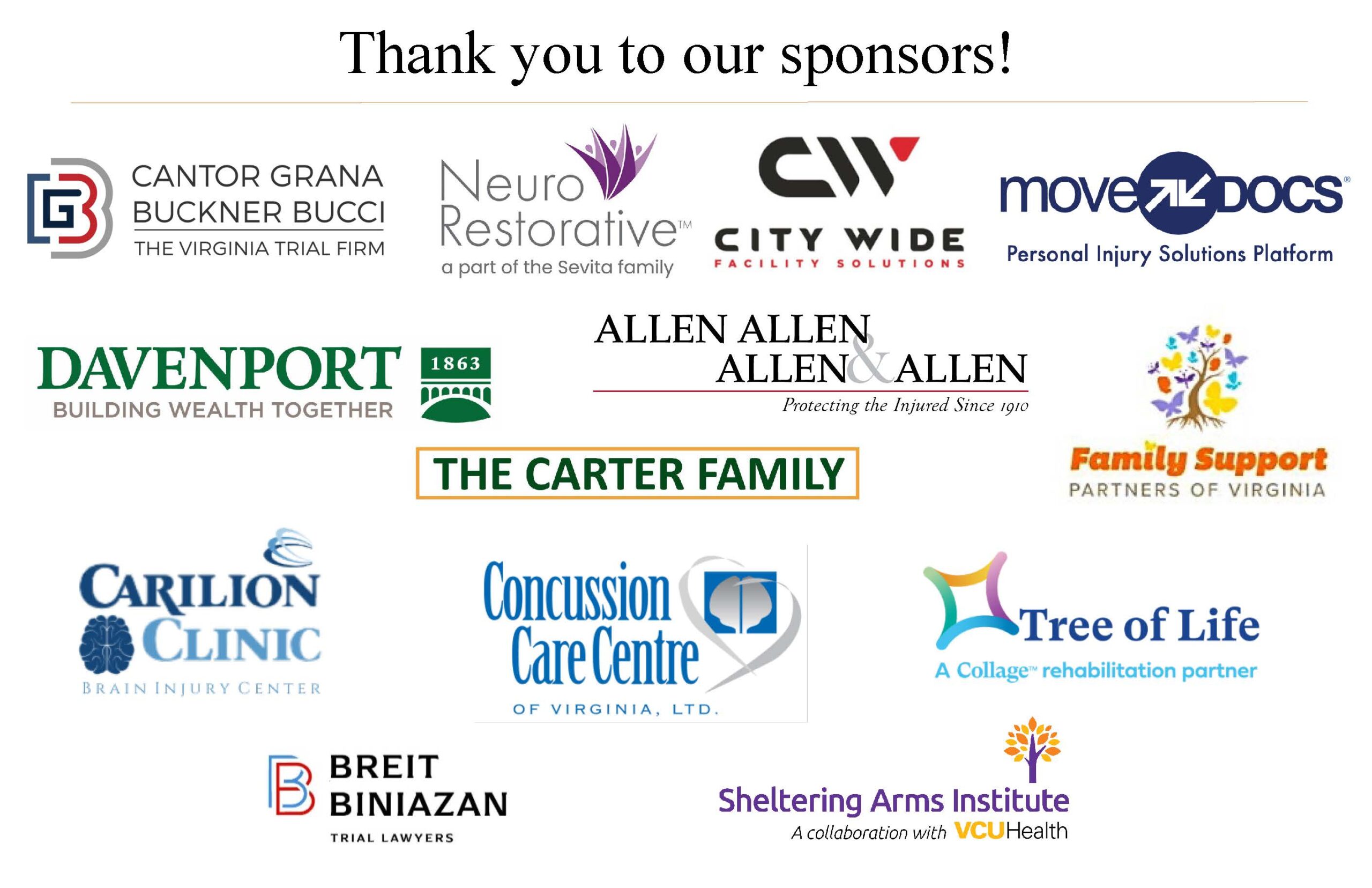 Golf Sponsor thank you 11x17